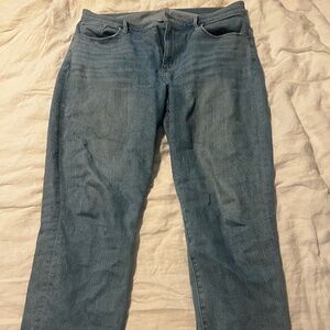 Loft High Rise Cropped Skinny Jeans